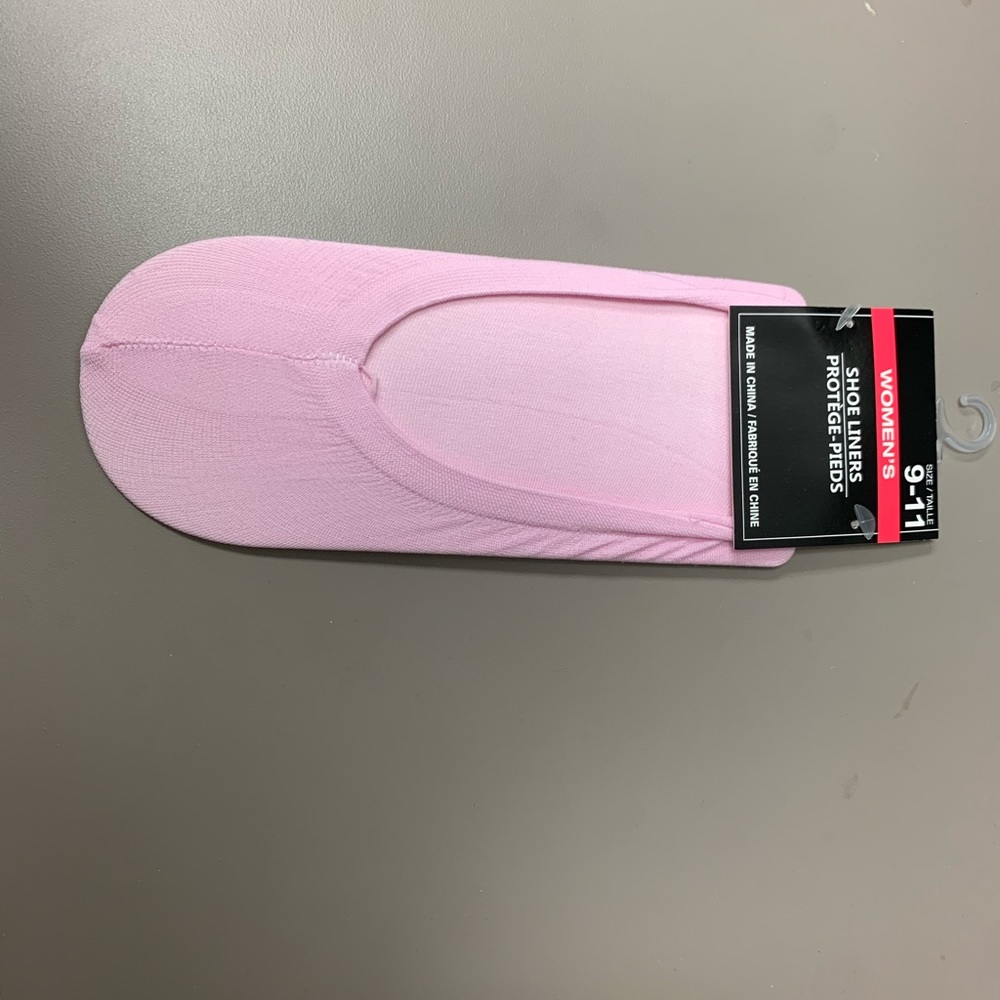 Shoe Liners Protege Pieds Women’s Pink New